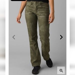 Prana Halle II Pants in Sage Camo 2 Short